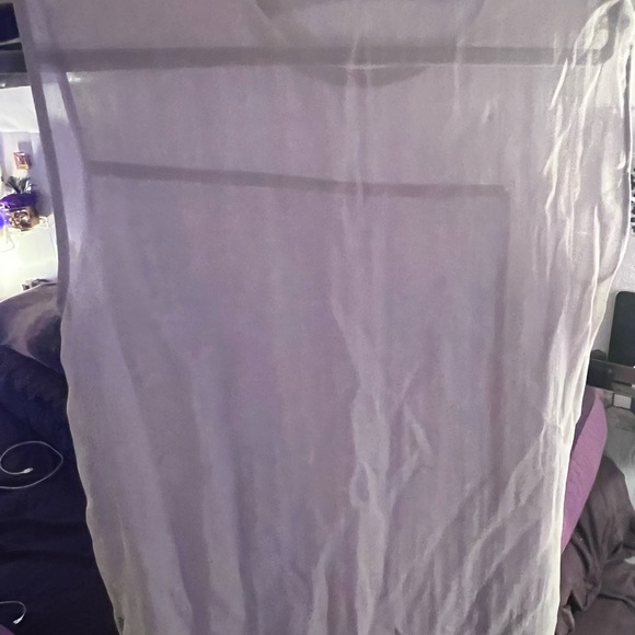 Helmut Lang semi sheer front/full sheer back shirt. - Picture 3 of 3